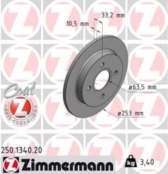 ZIMMERMANN Disc frana ZIMMERMANN 250.1340. 20 (250.1340.20)