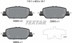 TEXTAR Set placute frana TEXTAR 2285201 (2285201)