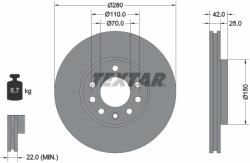 TEXTAR Disc frana TEXTAR 92091903 (92091903)