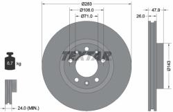 TEXTAR Disc frana TEXTAR 92267903 (92267903)