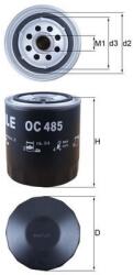 MAHLE Filtru ulei MAHLE OC 485 (OC 485) - fixbox