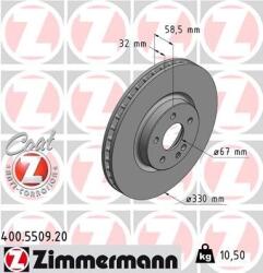 ZIMMERMANN Disc frana ZIMMERMANN 400.5509. 20 (400.5509.20)