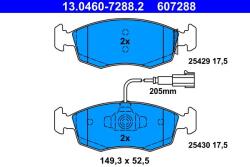 ATE Set placute frana ATE 13.0460-7288.2 (13.0460-7288.2)