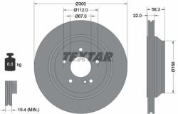 TEXTAR Disc frana TEXTAR 92176303 (92176303)