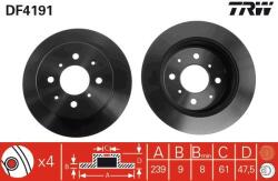 TRW Disc frana TRW DF4191 (DF4191) - fixbox