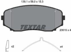 TEXTAR Set placute frana TEXTAR 2351505 (2351505)