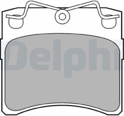 DELPHI Set placute frana, frana disc DELPHI LP785 - fixbox