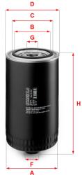SOFIMA Filtru ulei SOFIMA S 1563 R - fixbox