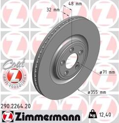 ZIMMERMANN Disc frana ZIMMERMANN 290.2264. 20 (290.2264.20)