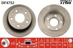 TRW Disc frana TRW DF4752 (DF4752) - fixbox