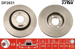 TRW Disc frana TRW DF2631 (DF2631) - fixbox