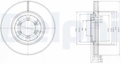 DELPHI Disc frana DELPHI BG4133 (BG4133) - fixbox