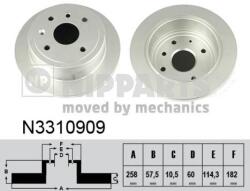 NIPPARTS Disc frana NIPPARTS N3310909 - fixbox