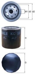 MAHLE Filtru combustibil MAHLE KC 59 (KC 59) - fixbox