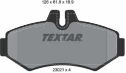 TEXTAR Set placute frana TEXTAR 2302101 (2302101) - fixbox