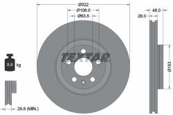 TEXTAR Disc frana TEXTAR 92287405 (92287405)