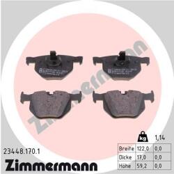 ZIMMERMANN Set placute frana ZIMMERMANN 23448.170. 1 (23448.170.1)