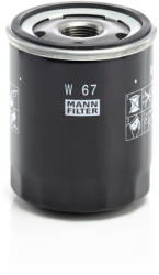 Mann-filter Filtru ulei MANN-FILTER W 67 (W 67) - fixbox