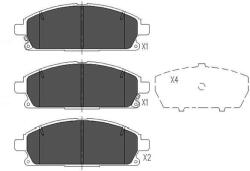 KAVO PARTS Set placute frana KAVO PARTS KBP-6515 (KBP-6515)