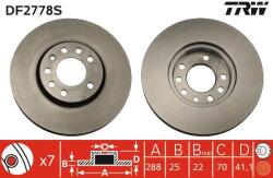 TRW Disc frana TRW DF2778S (DF2778S)
