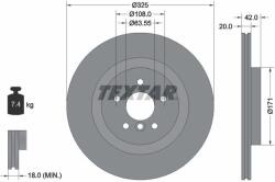 TEXTAR Disc frana TEXTAR 92318105 - fixbox