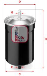 SOFIMA Filtru combustibil SOFIMA S 1500 B (S 1500 B) - fixbox