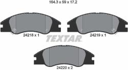 TEXTAR Set placute frana TEXTAR 2421801 (2421801) - fixbox