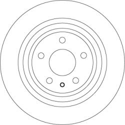 TRW Disc frana TRW DF6809 (DF6809) - fixbox