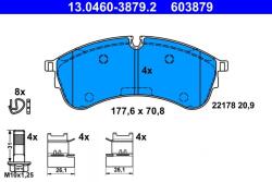 ATE Set placute frana ATE 13.0460-3879.2 (13.0460-3879.2)