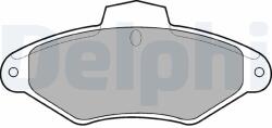 DELPHI Set placute frana DELPHI LP787 (LP787)