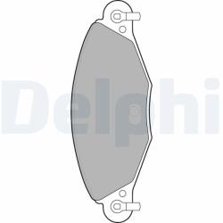 DELPHI Set placute frana DELPHI LP1655 (LP1655)