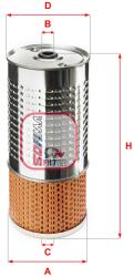 SOFIMA Filtru ulei SOFIMA S 2510 O (S 2510 O) - fixbox