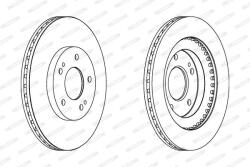 FERODO Disc frana FERODO DDF1399 (DDF1399)
