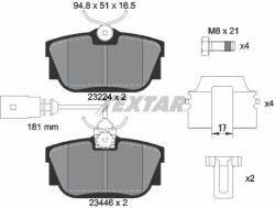 TEXTAR Set placute frana TEXTAR 2344605 (2344605) - fixbox