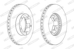FERODO Disc frana FERODO FCR261A (FCR261A)