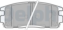 DELPHI Set placute frana DELPHI LP1988 (LP1988)