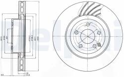 DELPHI Disc frana DELPHI BG3877 (BG3877) - fixbox