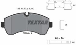 TEXTAR Set placute frana TEXTAR 2920002 (2920002)