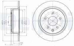 DELPHI Disc frana DELPHI BG4108C (BG4108C) - fixbox