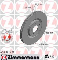 ZIMMERMANN Disc frana ZIMMERMANN 600.3215. 20 (600.3215.20)