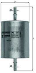 MAHLE Filtru combustibil MAHLE KL 409 (KL 409) - fixbox