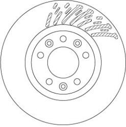 TRW Disc frana TRW DF6657 (DF6657) - fixbox