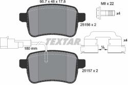 TEXTAR Set placute frana TEXTAR 2515601 (2515601)