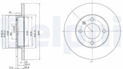 DELPHI Disc frana DELPHI BG2116 (BG2116) - fixbox