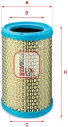 SOFIMA Filtru aer SOFIMA S 7273 A (S 7273 A) - fixbox