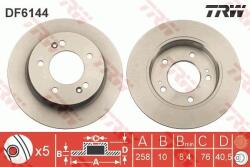TRW Disc frana TRW DF6144 (DF6144) - fixbox