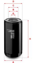 SOFIMA Filtru ulei SOFIMA S 5003 DR (S 5003 DR) - fixbox