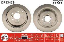 TRW Disc frana TRW DF4342S (DF4342S)