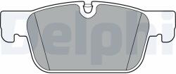 DELPHI Set placute frana DELPHI LP3300 (LP3300)