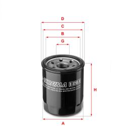 SOFIMA Filtru ulei SOFIMA S 3265 R (S 3265 R) - fixbox